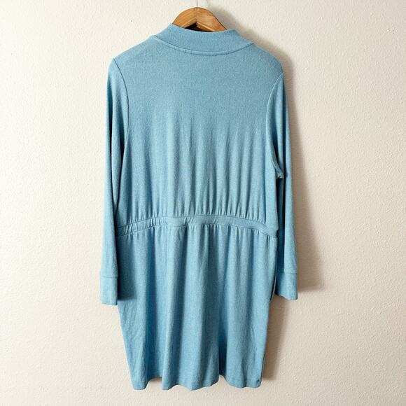 Soft Surroundings Eleve Full Zip‎ Drawstring Waist Cardigan Women's Size Large - Picture 11 of 13